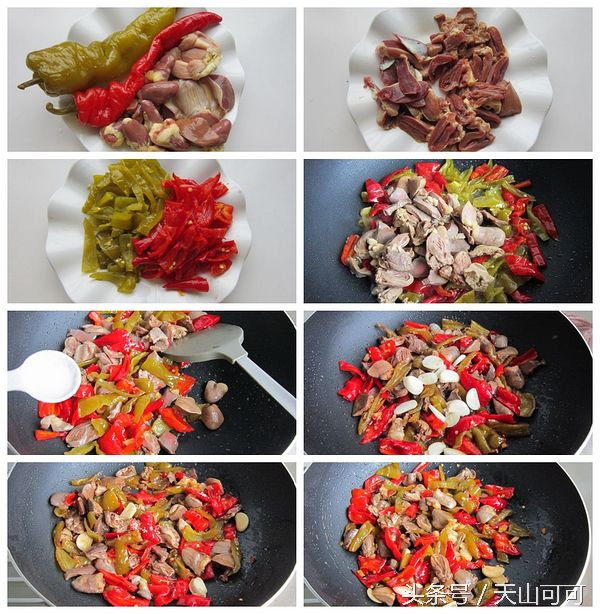 鸡杂焯水后怎么做,鸡杂怎么做才会最好吃