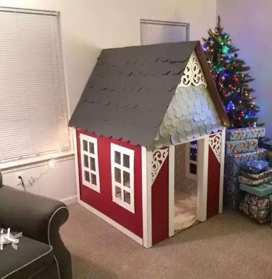 废旧纸箱手工制作玩具收纳架,废旧纸箱手工益智玩具