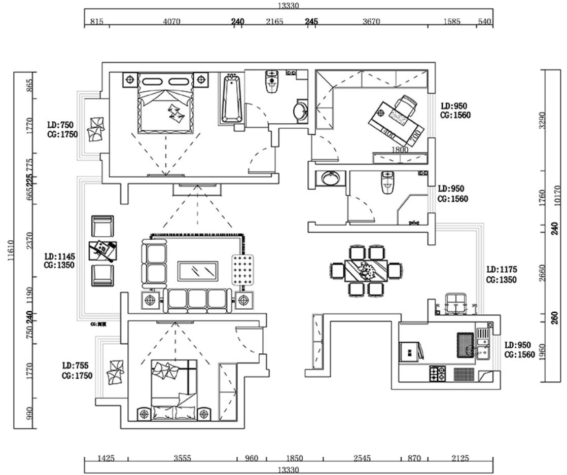 郑州143洋房装修设计,郑州142洋房装修风格