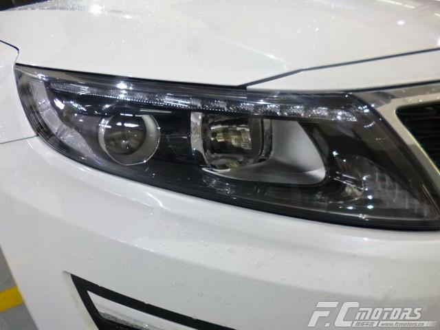 起亚k5海拉大灯总成,k5起亚车灯升级