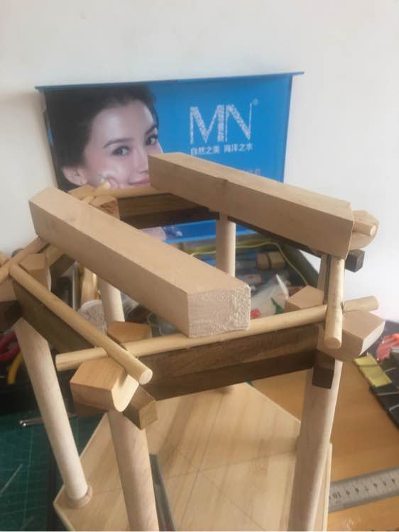 看了古建筑然后就自己动手制作一个亭子，快来学习哦