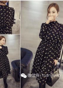 打底碎花连衣裙秋冬款搭配休闲 (冬季碎花连衣裙怎么选择不显老)