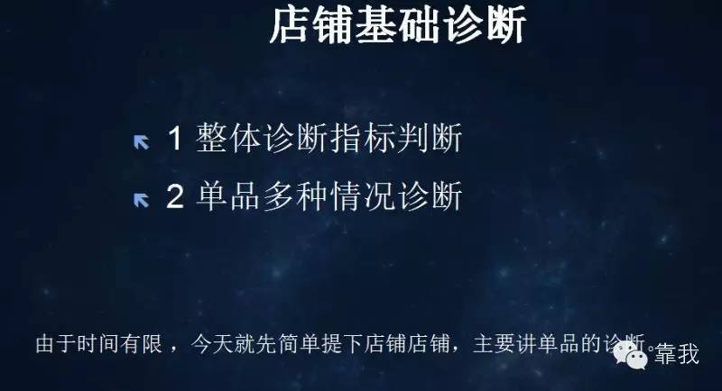 大牛学院微课实录:病急不可乱投医!教你店铺基础诊断方法!