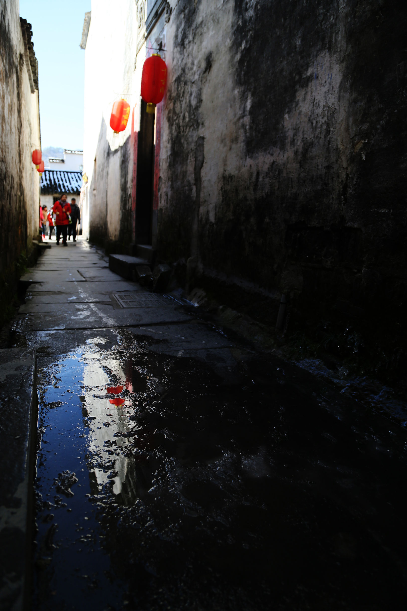 安徽风情小镇的徽州西递,梦回徽州下一句