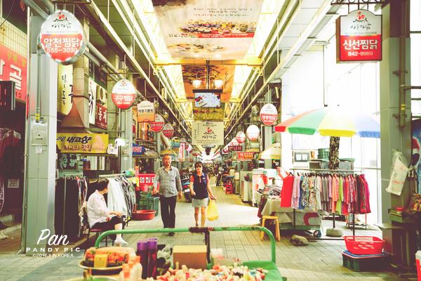 韩国逛中国市场,韩国逛水果市场