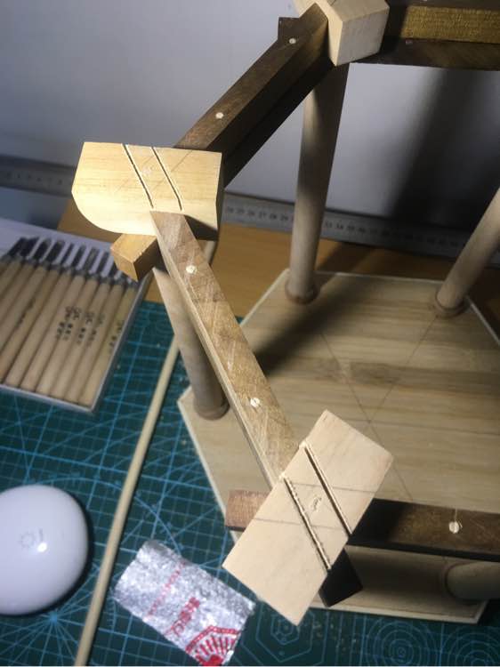 看了古建筑然后就自己动手制作一个亭子，快来学习哦