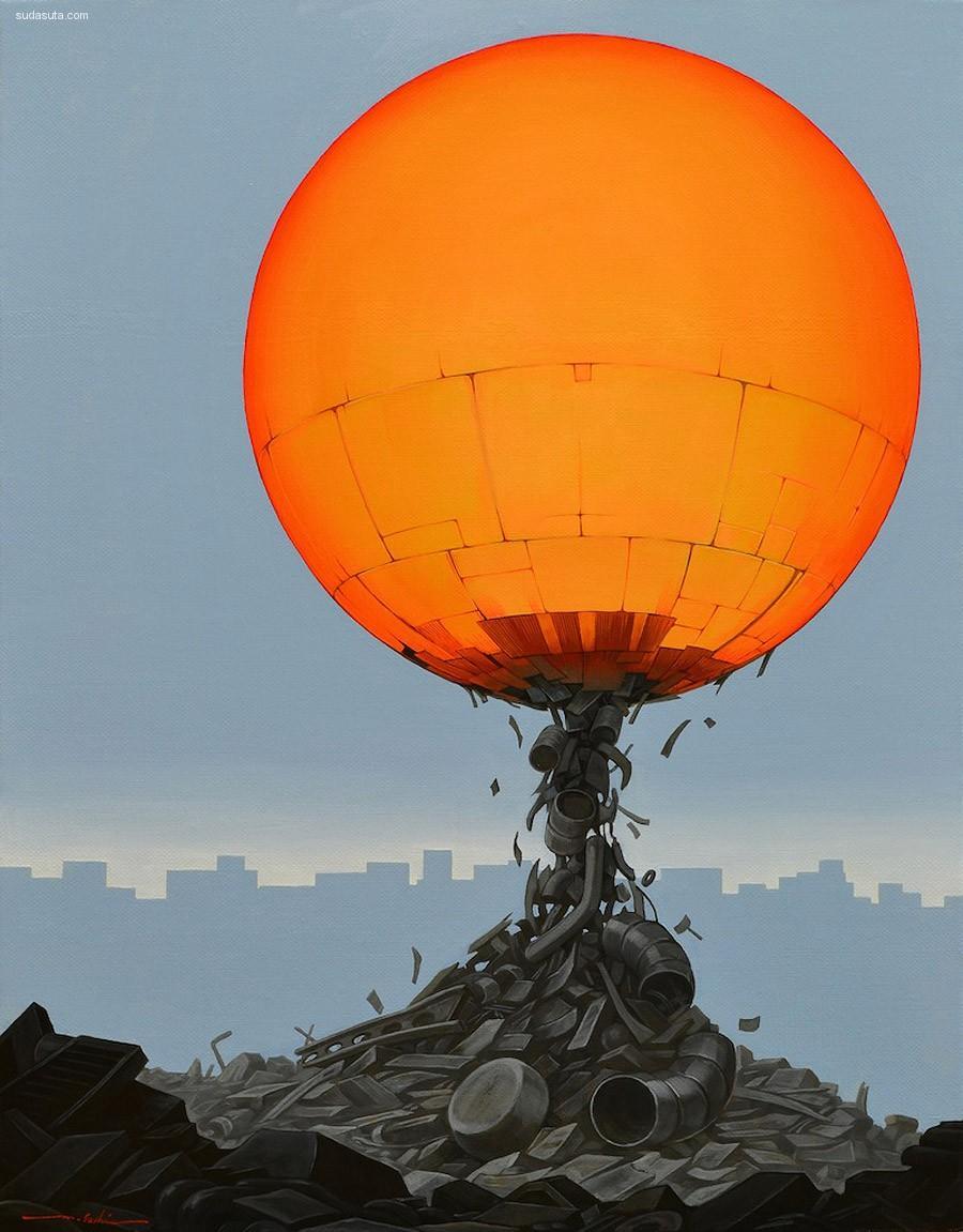 插画家带我们走进球的世界：篮球，足球，肉球......