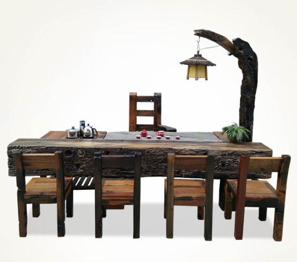 老船木家具沙发八件套价格,青岛老船木家具在哪里买