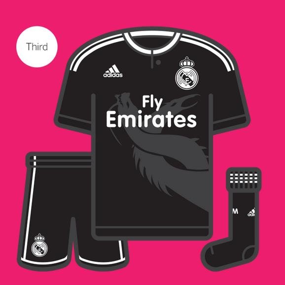 皇马哪个赛季球衣最好看,皇马第15冠球衣