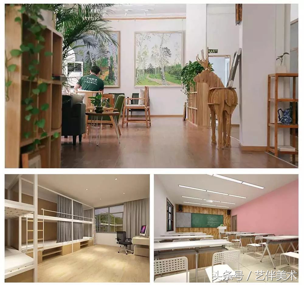 北京宋庄栾树画室环境,北京栾树画室基础教学