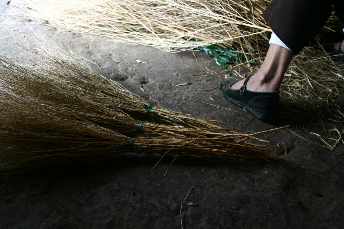 农村老家扫把,农村扫谷子扫把