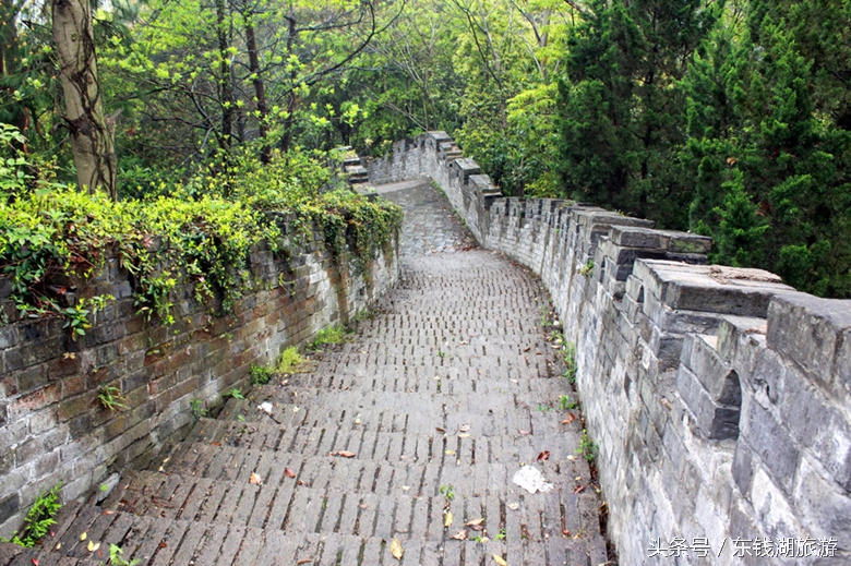 东钱湖旅游攻略徒步路线图,东钱湖古道徒步