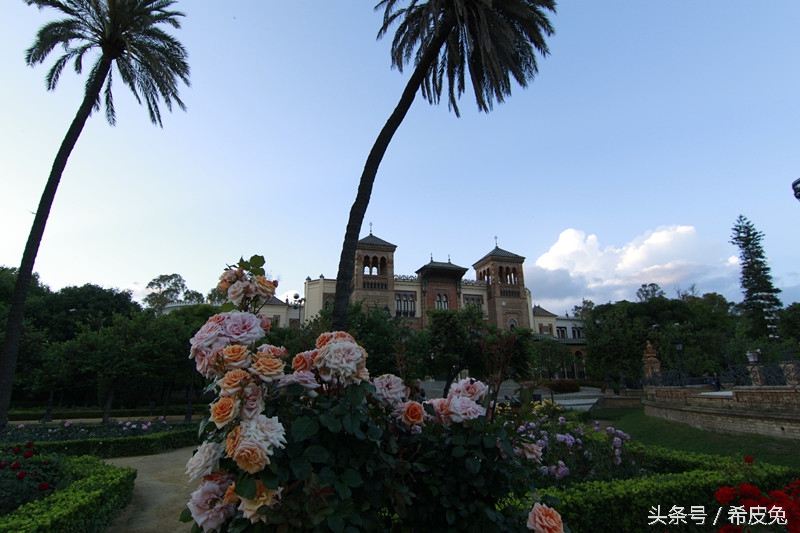 西班牙塞维利亚的西班牙广场,西班牙塞维利亚的风景