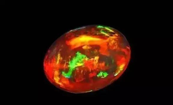 报告!就是这绚烂的火欧泊让我有忍不住剁手的欲望