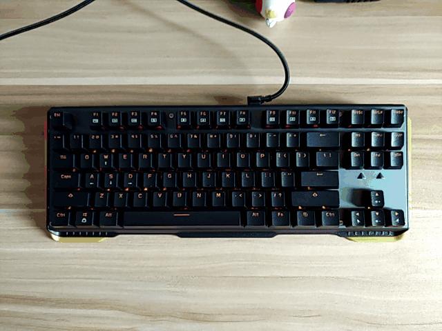 手感嘎嘣脆的佳隆达轴——贱驴619打滚87键青轴机械键盘体验