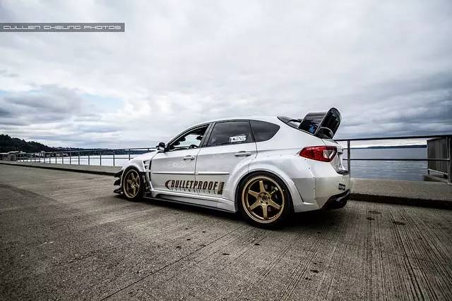 topsecret改装,国外翻新斯巴鲁翼豹sti