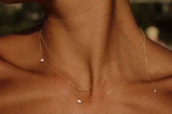 见鬼|我对这种细巧的「锁骨链」没有丝毫抵抗能力...