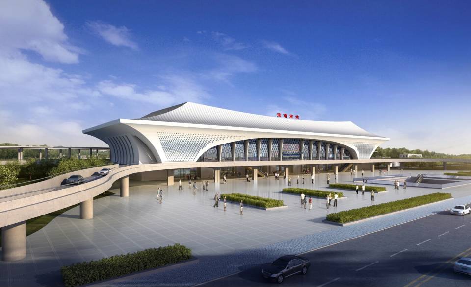 淮南高铁南站附近规划图,淮南高铁南站最新规划图