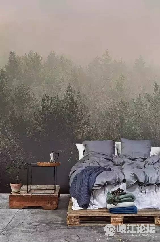 嫌白墙单调,家里墙壁太单调就试试贴点墙纸