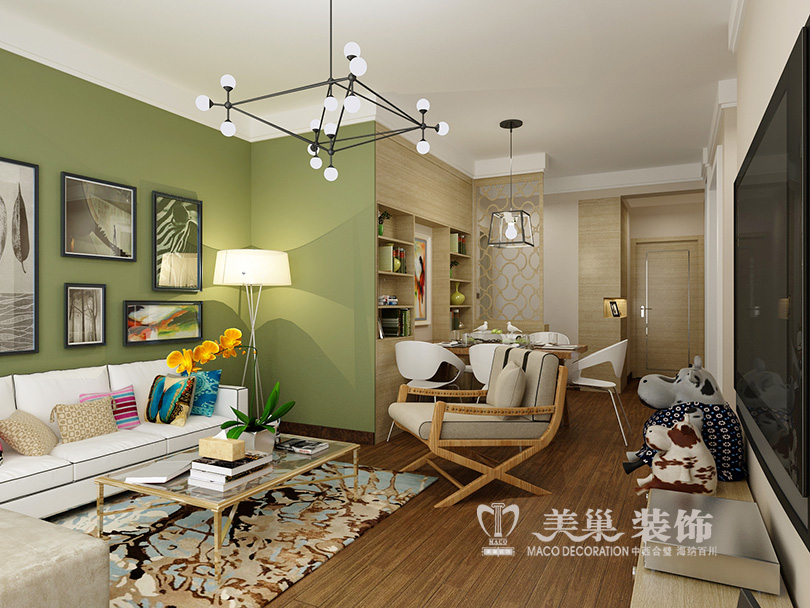 7.5万打造郑州天地湾89平三居室~~~很实惠