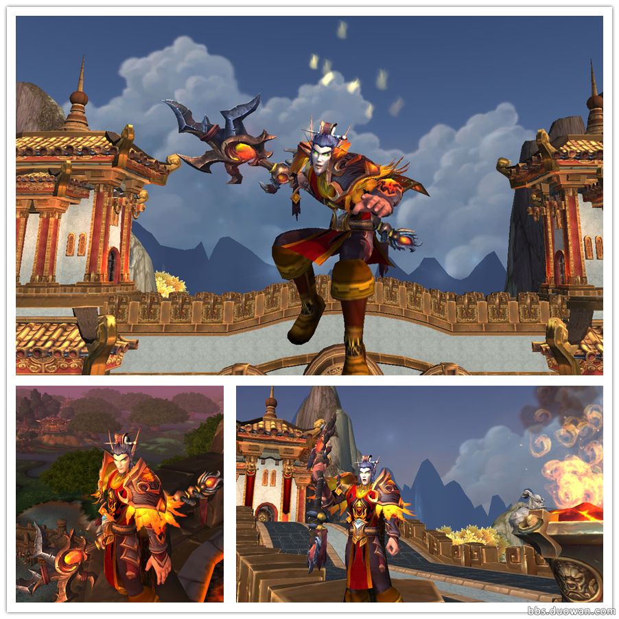 魔兽世界幻化部落,魔兽世界幻化三国群英