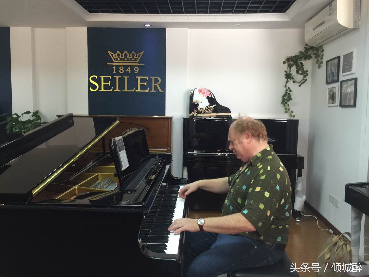 德国著名钢琴家Scheps教授莅临华韵琴行