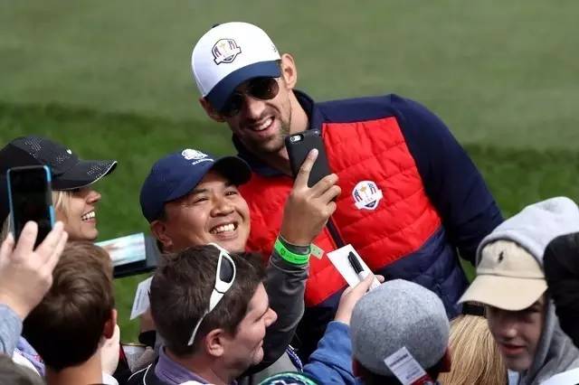 泳坛足坛影坛大咖云集莱德杯，他们都是高尔夫的真爱粉