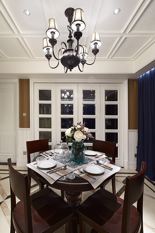 4房2厅2卫简约风格装修,160平方米房子装修美式轻奢