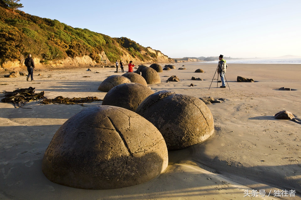 摩拉基大圆石,摩拉基大圆石沙滩