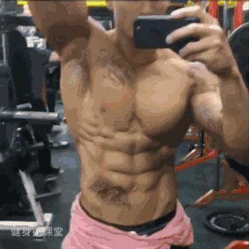 肌肉最猛而且非常帅的肌肉男,180斤胖子和180斤肌肉男对比图