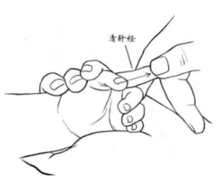 病毒感冒发烧推拿手法,一岁宝宝感冒发烧流鼻涕推拿手法