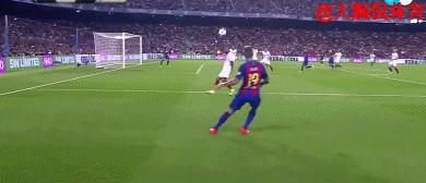 梅西对皇马的进球gif,梅西国家德比绝杀gifc罗