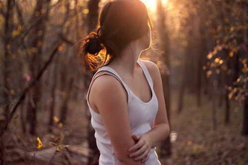 你是人生的最美，我愿意接受每一个足迹