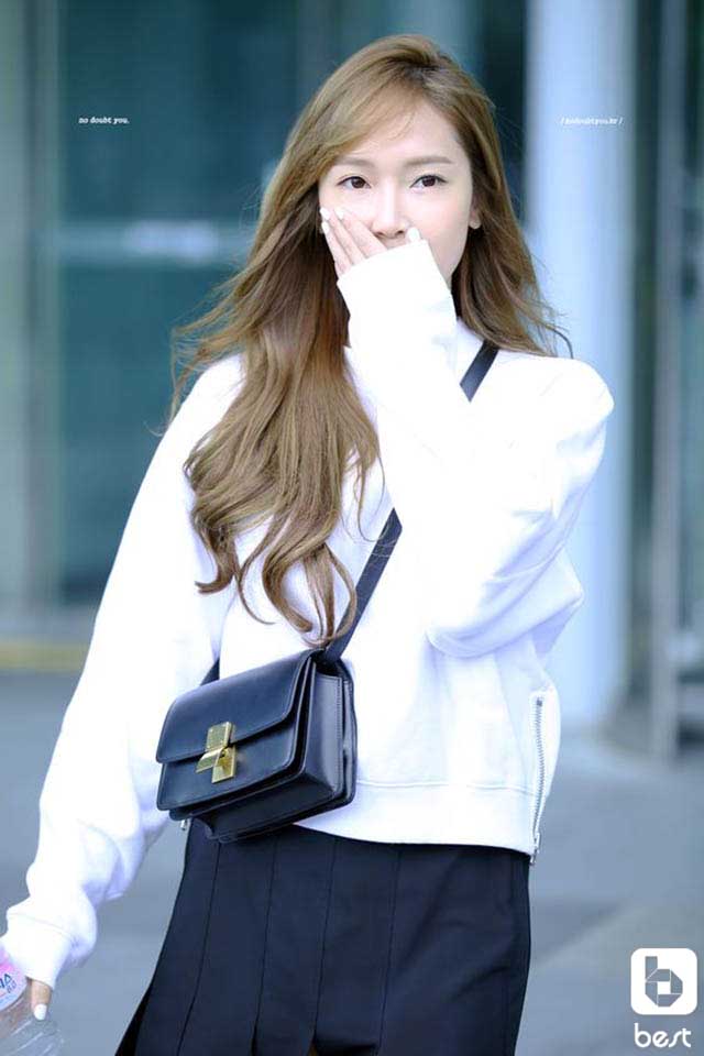 jessica郑秀妍爱马仕,jessica郑秀妍背的什么包