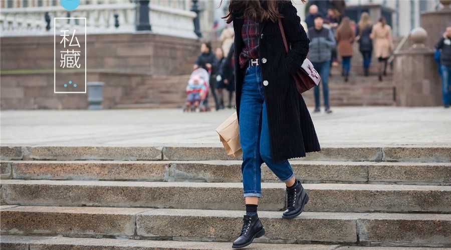 一双马丁靴两种形态,一双有质感的马丁靴