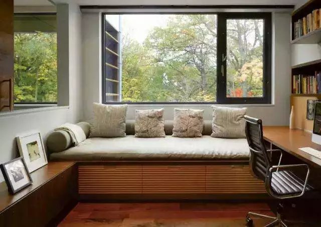 书房太小怎么设计柜子,书房太小做成榻榻米