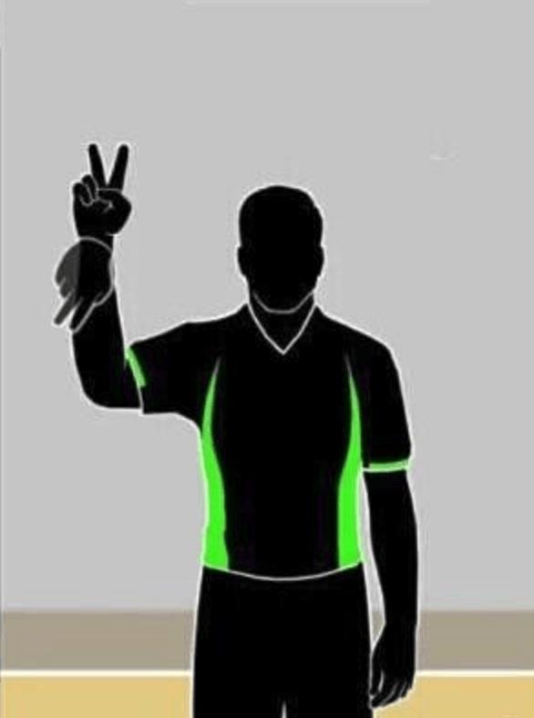 篮球比赛结束裁判应做什么手势,乒乓球裁判规则及手势图解