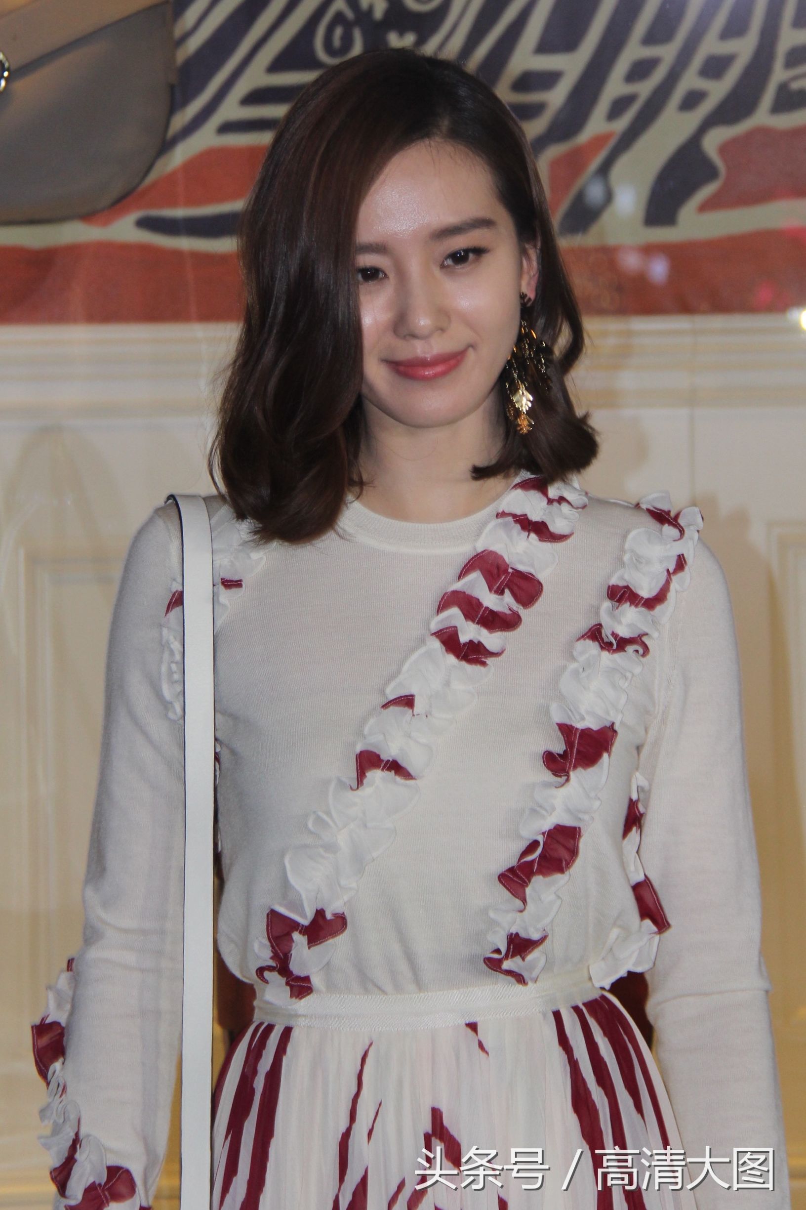 刘诗诗toryburch,刘诗诗巴黎时装周衣服