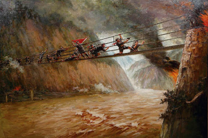 壮怀激烈的毛*东泽**长征诗词