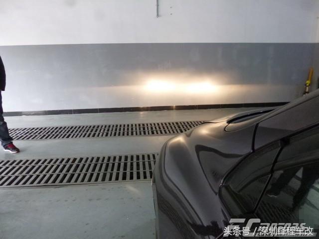 奥德赛远光灯改方形透镜,山东本田奥德赛感应大灯改装