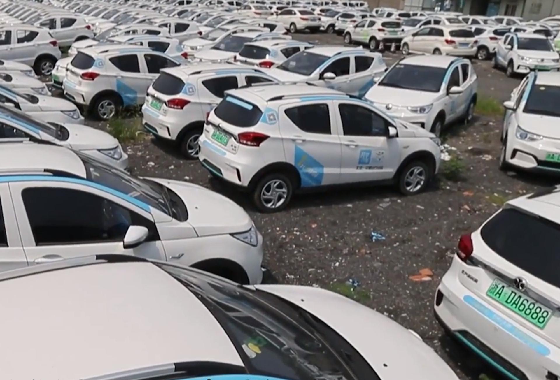 新能源车坟场,新能源车坟场的来历