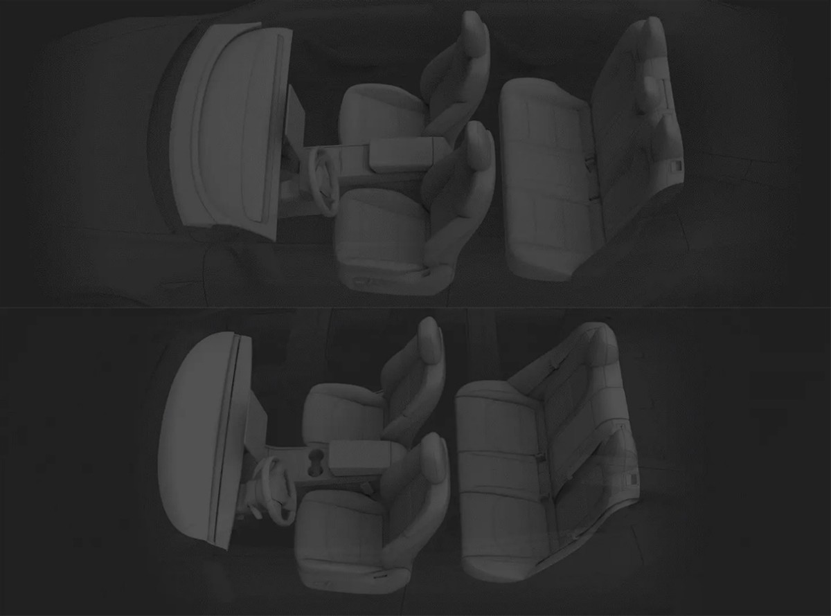 model3高性能版改碳纤维内饰,2020款后驱升级版model3充满电