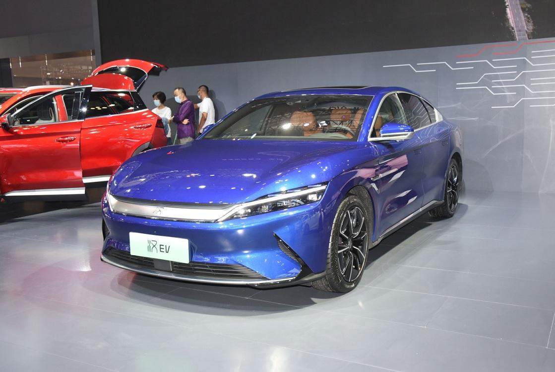 秦新能源销量最好的车型,比亚迪秦pius上月销量