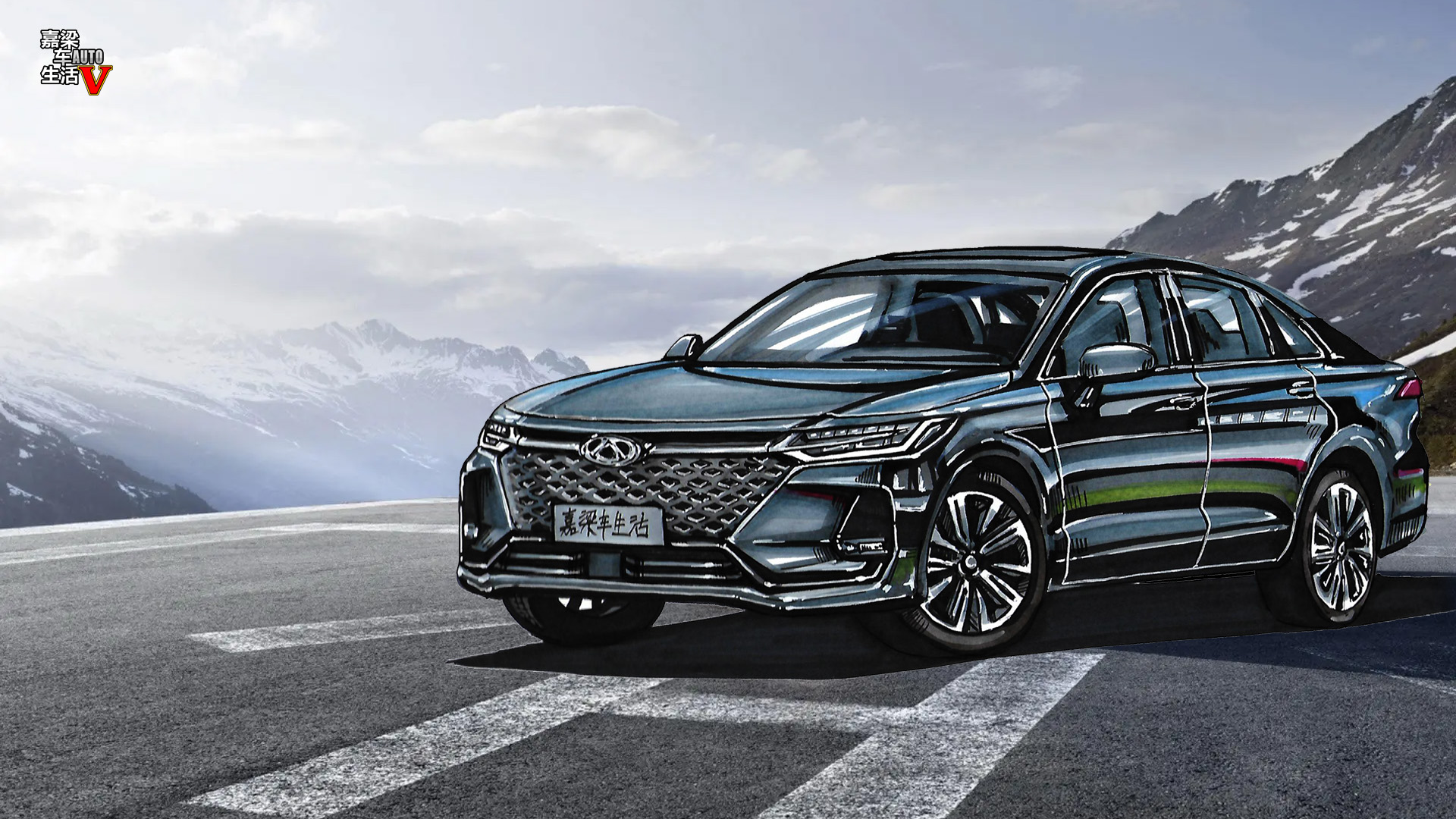 奇瑞m1e实车高清图再曝,奇瑞m1e发布与上市时间