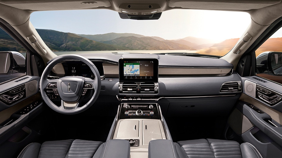 林肯领航员极致灰,林肯领航员老款升级新款内饰