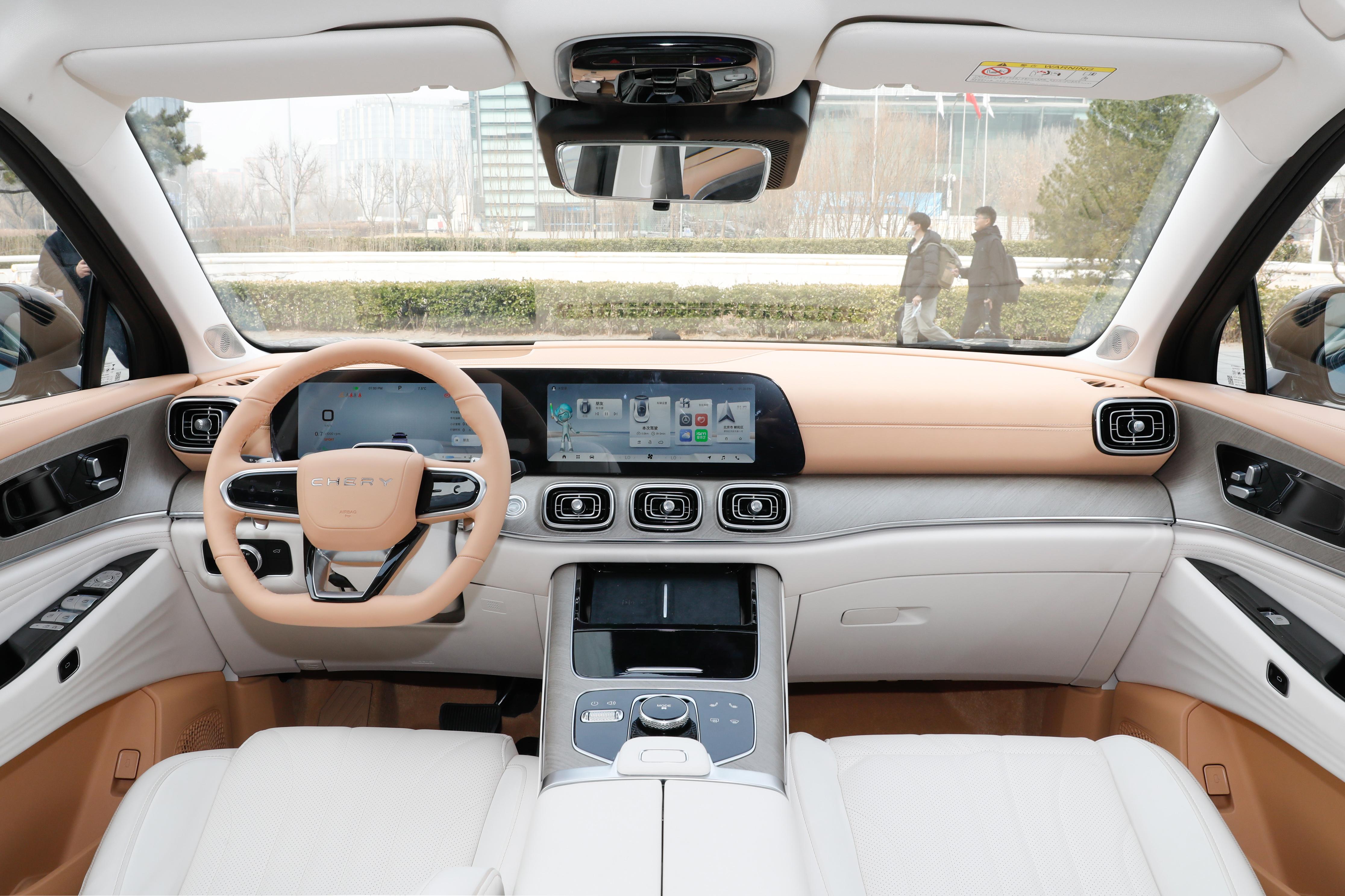 奇瑞瑞虎9最新实车官图,广东提车瑞虎9自动四驱至臻版7座