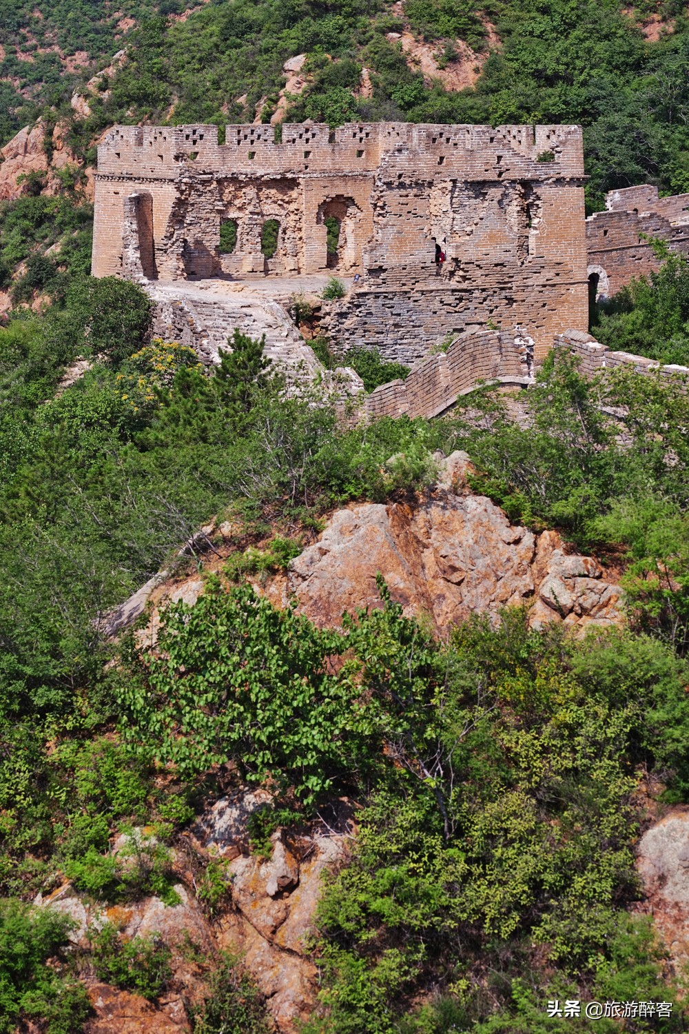 八达岭长城感叹古人伟大,古人登长城