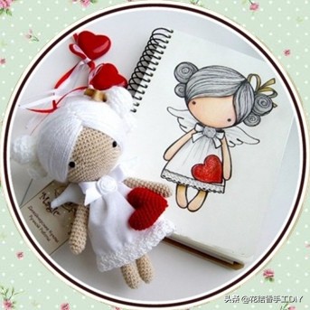 织女手工编织小东西的毛是什么,织女手工编织小皮筋