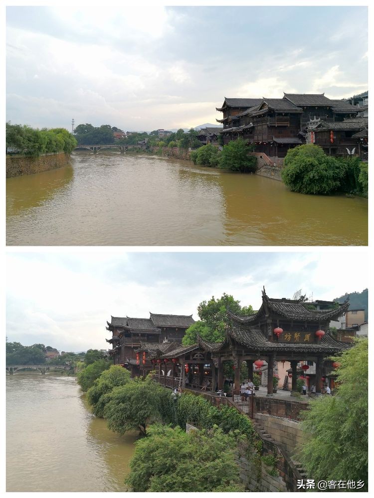 长汀县古街印象土特产,长汀古城异域风情