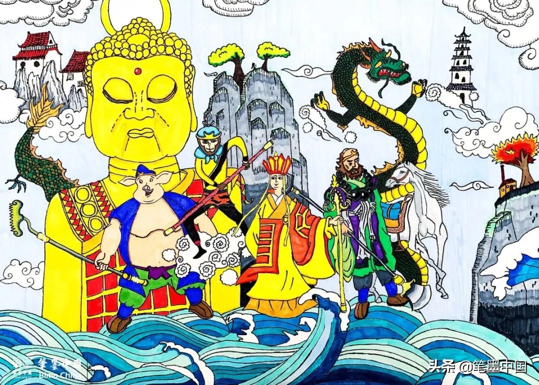 笔墨中国画画大赛作品图片,笔墨中国第五届大赛